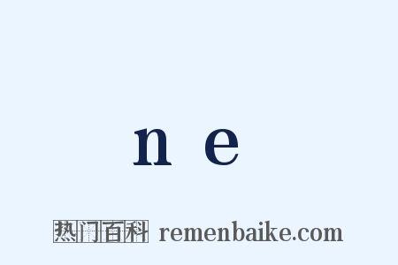 ne是什么意思的图片